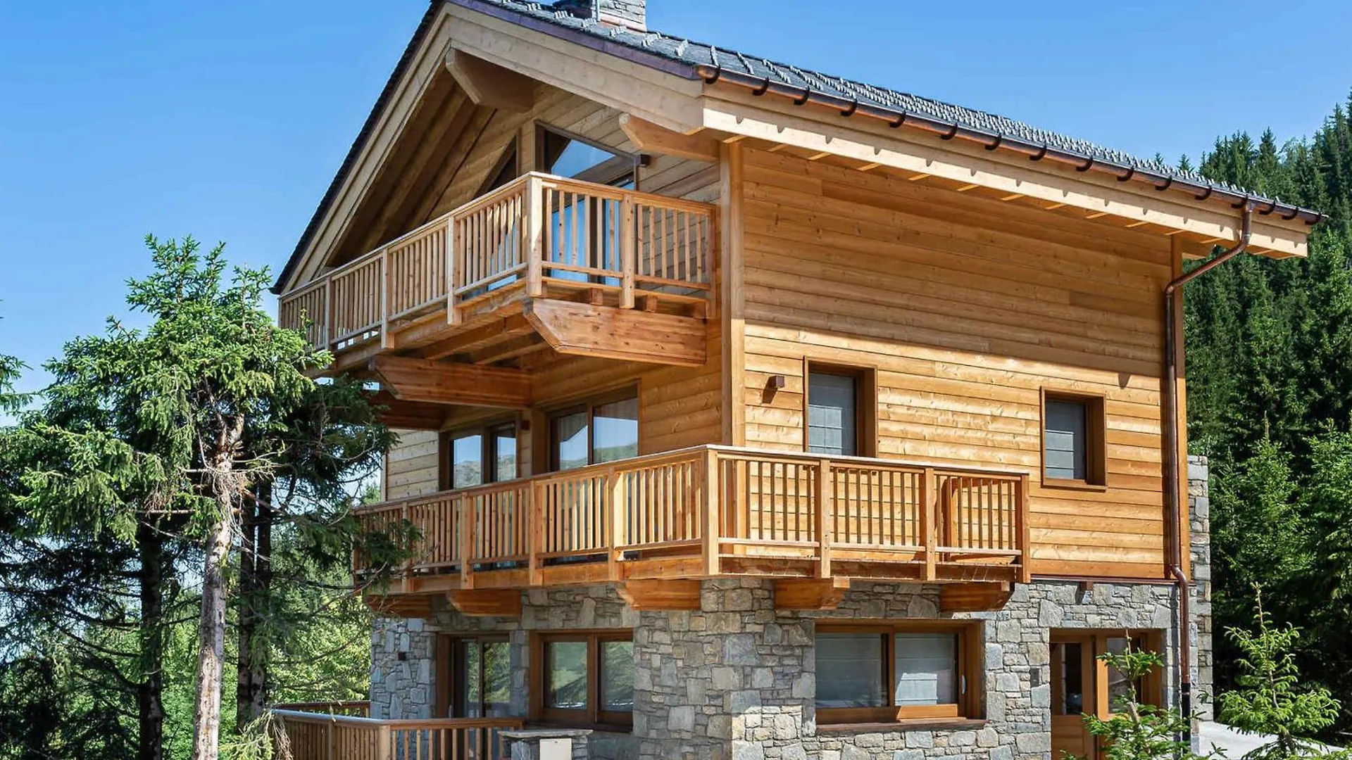 Chalet Moderne Et Cosy Avec Jacuzzi, Sauna Et Parking A Meribel - Fr-1-565-1 Les Allues フランス