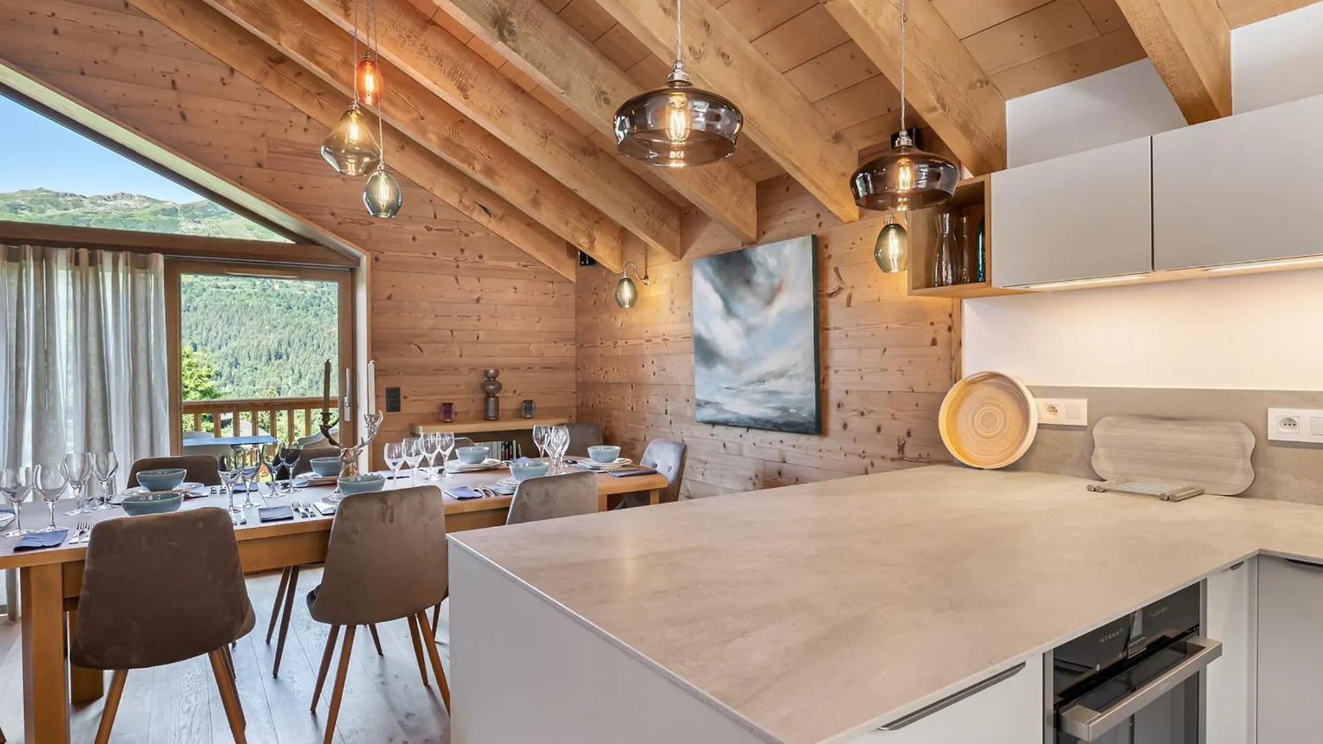 Chalet Moderne Et Cosy Avec Jacuzzi, Sauna Et Parking A Meribel - Fr-1-565-1 Les Allues
